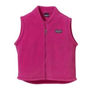 Patagonia - Kid’s Fleece Vest -  Pink - Size 3T